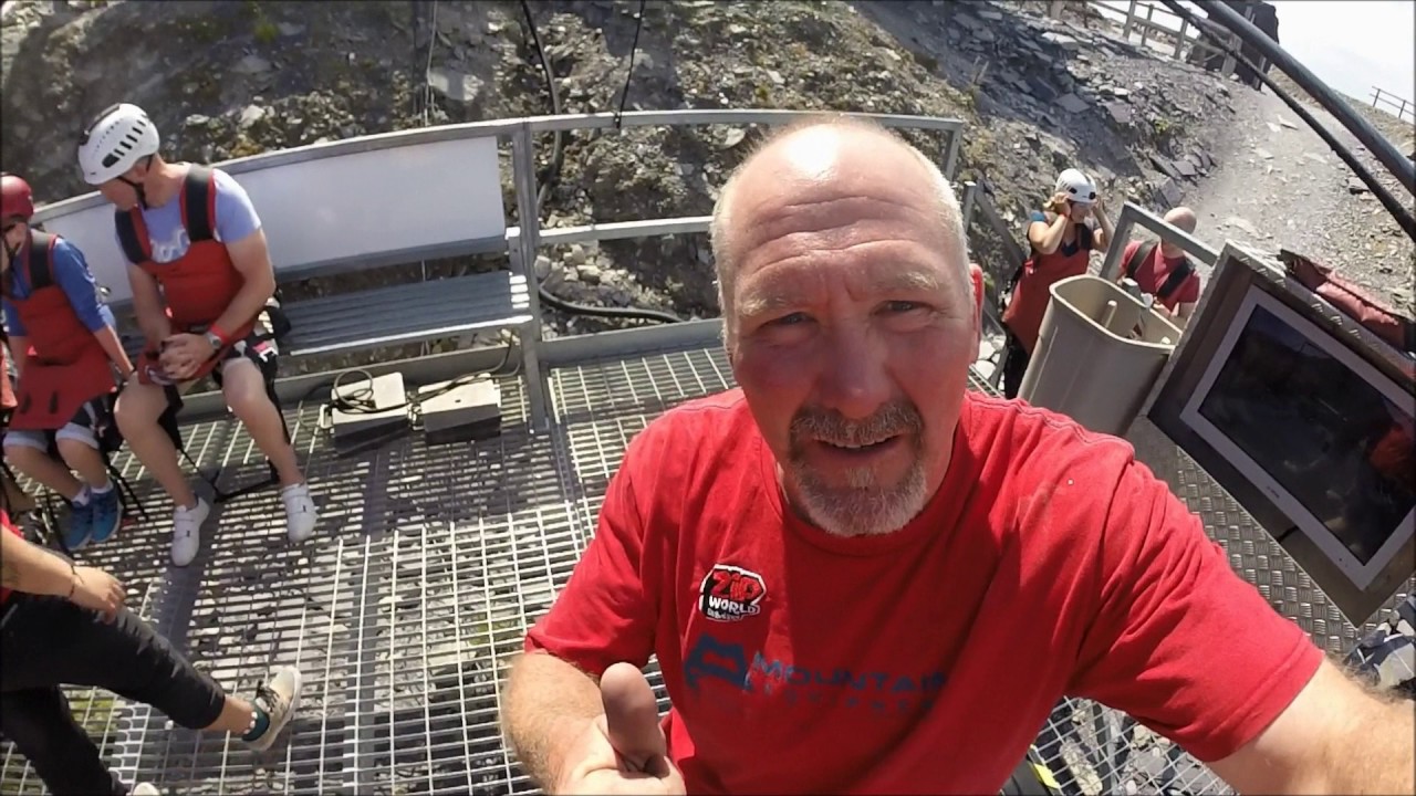 Biggest ZIP-LINE in EUROPE!!!!! 100 MPH!!! POV GoPro first person!