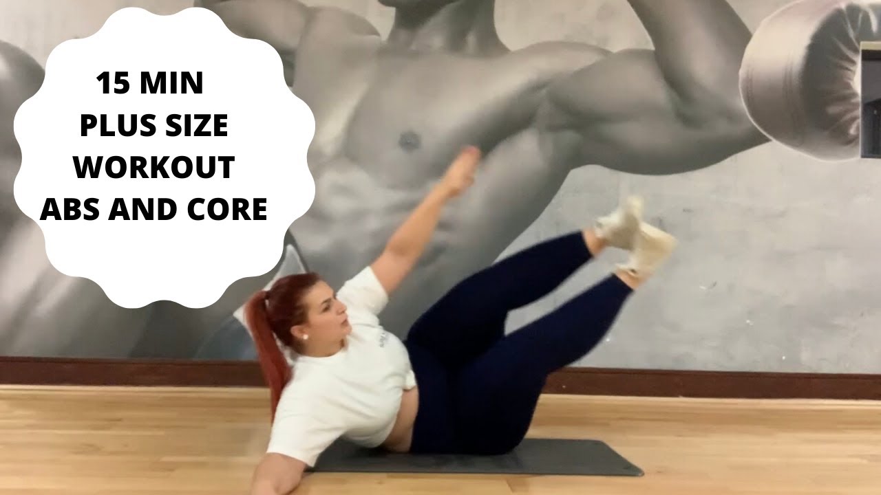 PLUS SIZE WORKOUT | 15 MIN ABS AND CORE with Ioana Chira