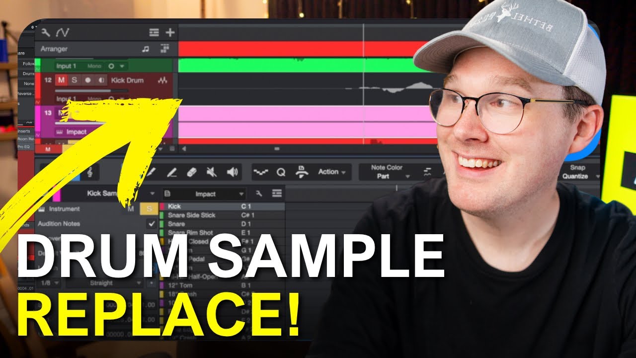 Kick Drum Replacement Made Easy in PreSonus Studio One