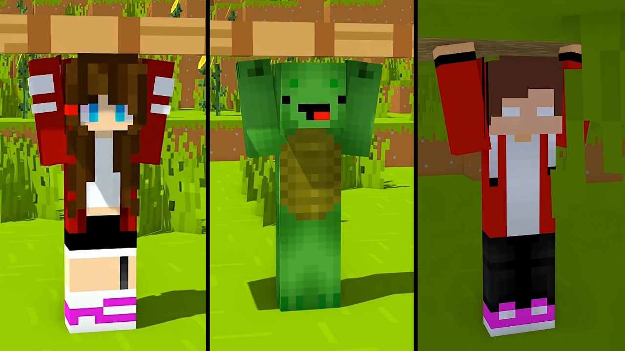 JJ = Herobrine ¿!! WHO WON ¿¿¿ - Maizen Minecraft Animation || The Minecraft Hub