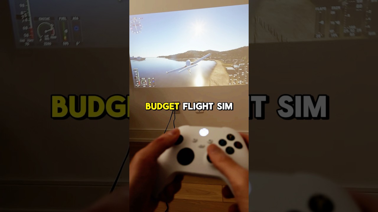 💰Бюджетный комплект для авиасимулятора: Microsoft Flight Simulator 2020 + Xbox Series S + проекто...