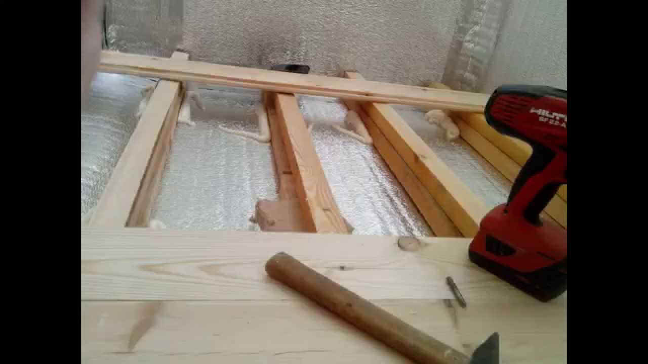 Утепление лоджии своими руками. Of heat insulation and finish loggias and balconies yourself.
