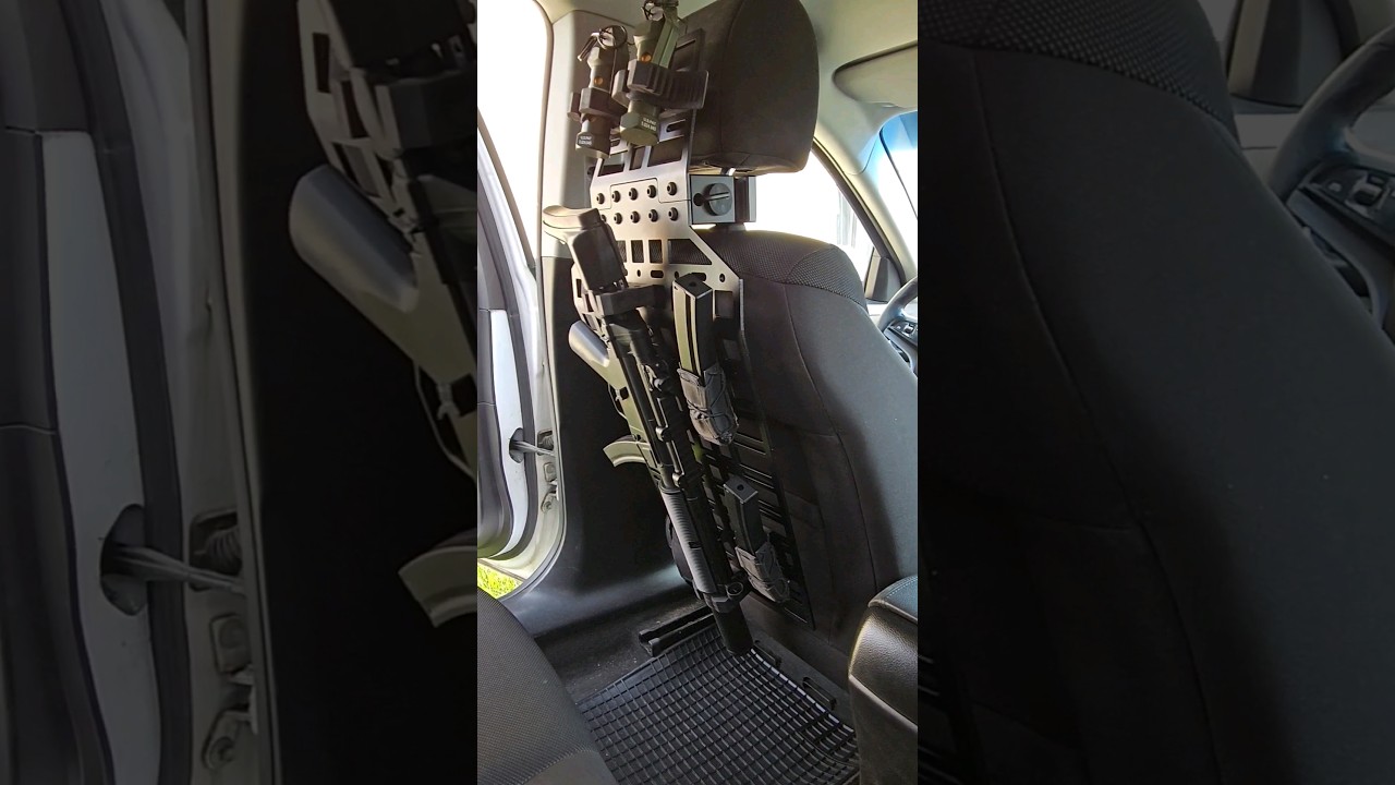 Inside of a SWAT & FBI car. #gunsdaily #actionmovies #fbi #swat  #cartunning #shorts