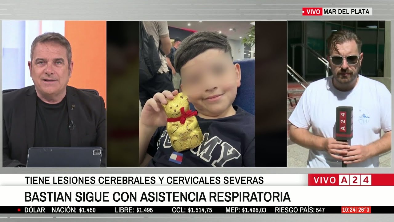 ⚠️ Nuevo parte médico de Bastian: cuadro de pronóstico reservado