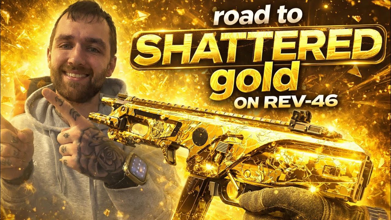 Путь к разрушенному золоту на REV 46 SMG EP1 Black Ops 7