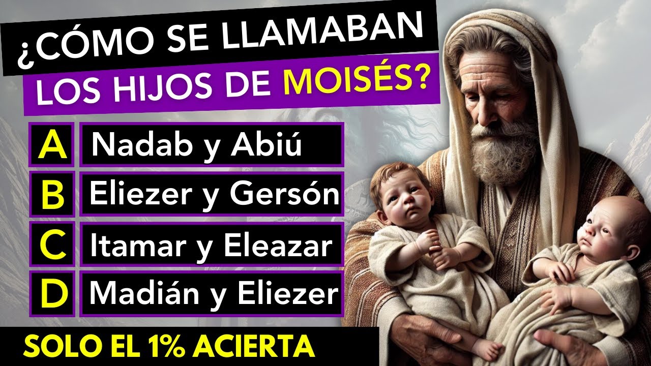 📜🔥 25 Preguntas DIFÍCILES del LIBRO de ÉXODO que solo el 1% Acierta | QUIZ BÍBLICO 🕊️❓