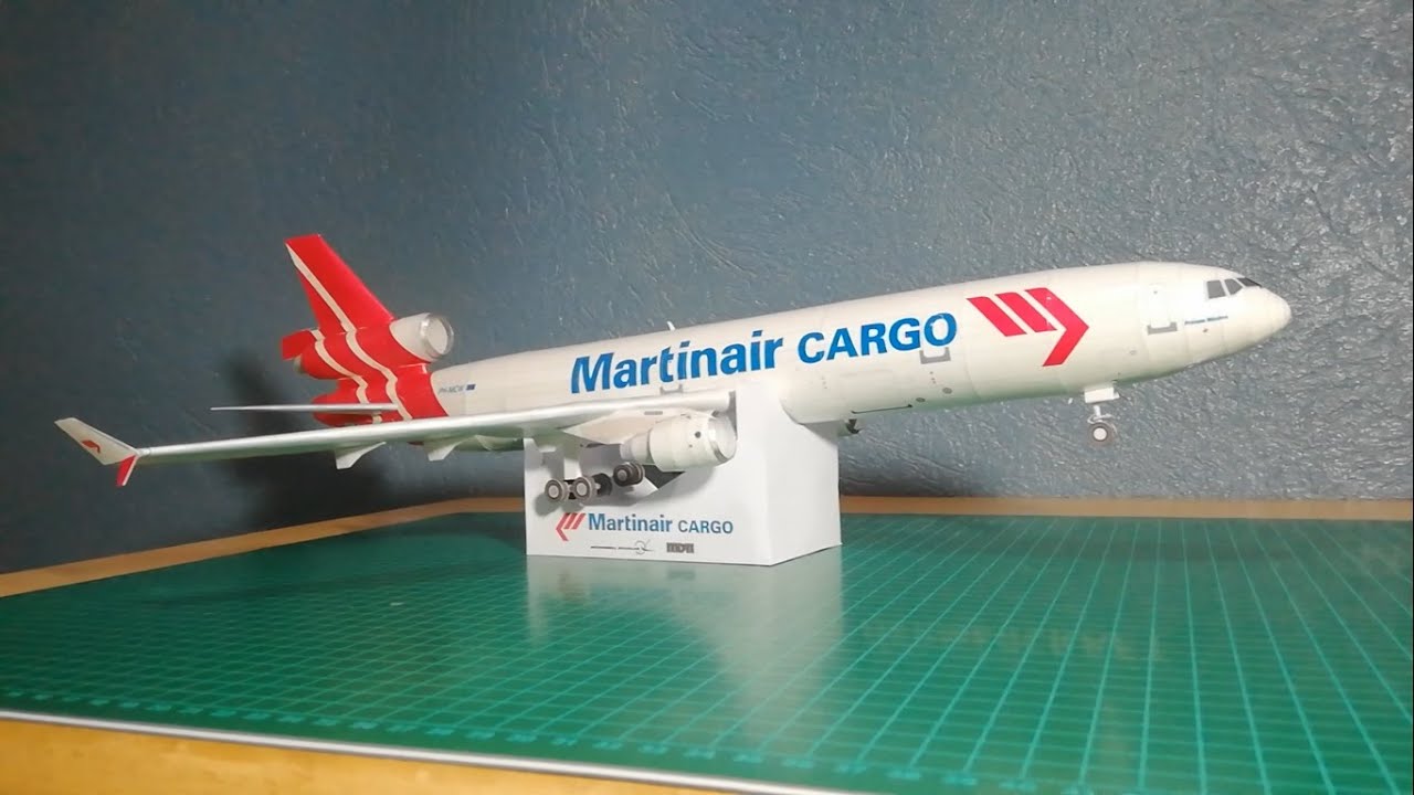 McDonnell Douglas MD-11F Martinair Cargo Papercraft