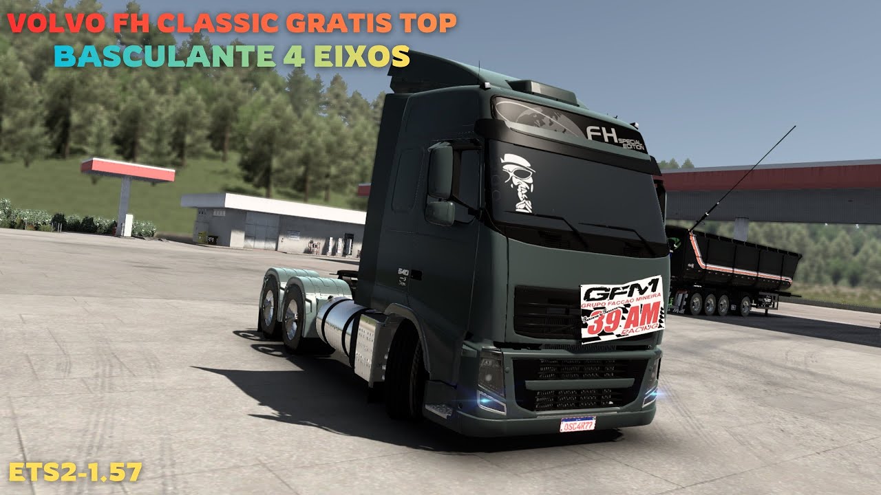 Volvo FH Classic + Basculante 4 Eixos FREE | Sem Bater !!! #JCGamer