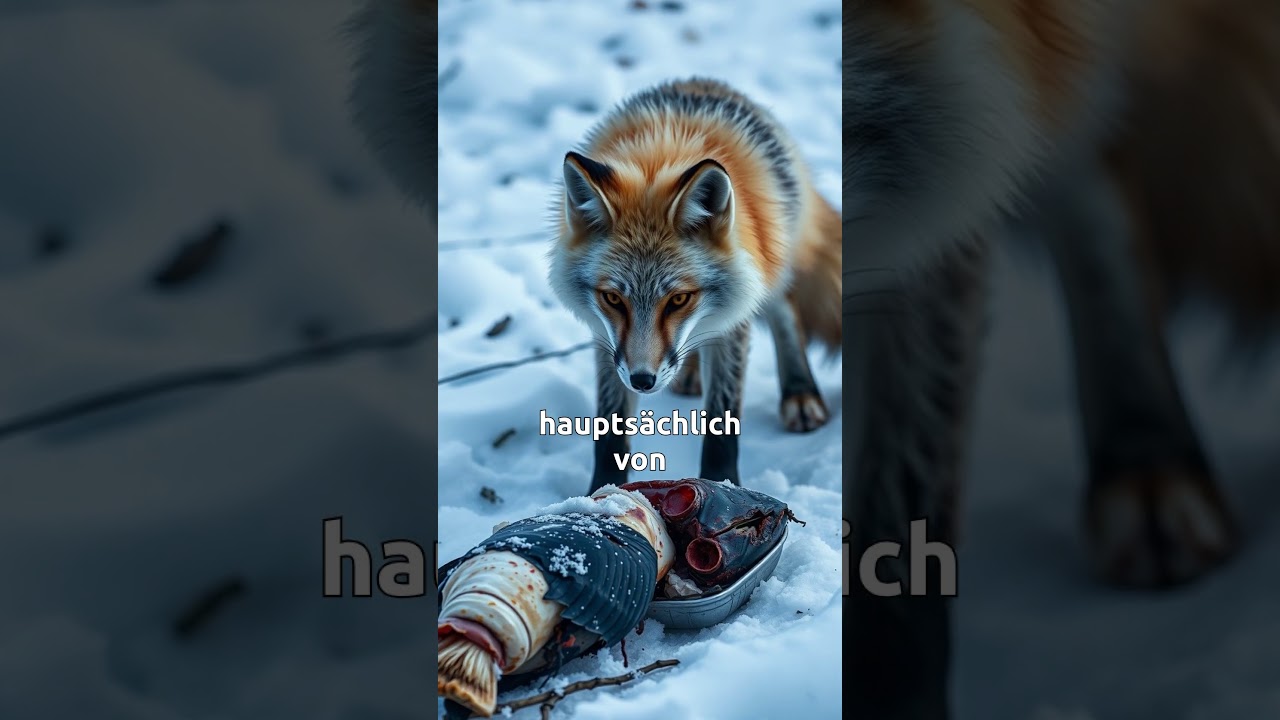 Tiere der Arktis - Der Polarfuchs #tiere #tierfakten #tierwissen #tierwelt