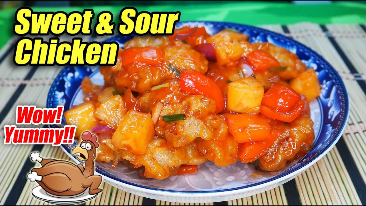 GAWING NAPAKASARAP NA SWEET AND SOUR CHICKEN AND ORDINARYONG MANOK!!! ANG DALI PANG LUTUIN!!!