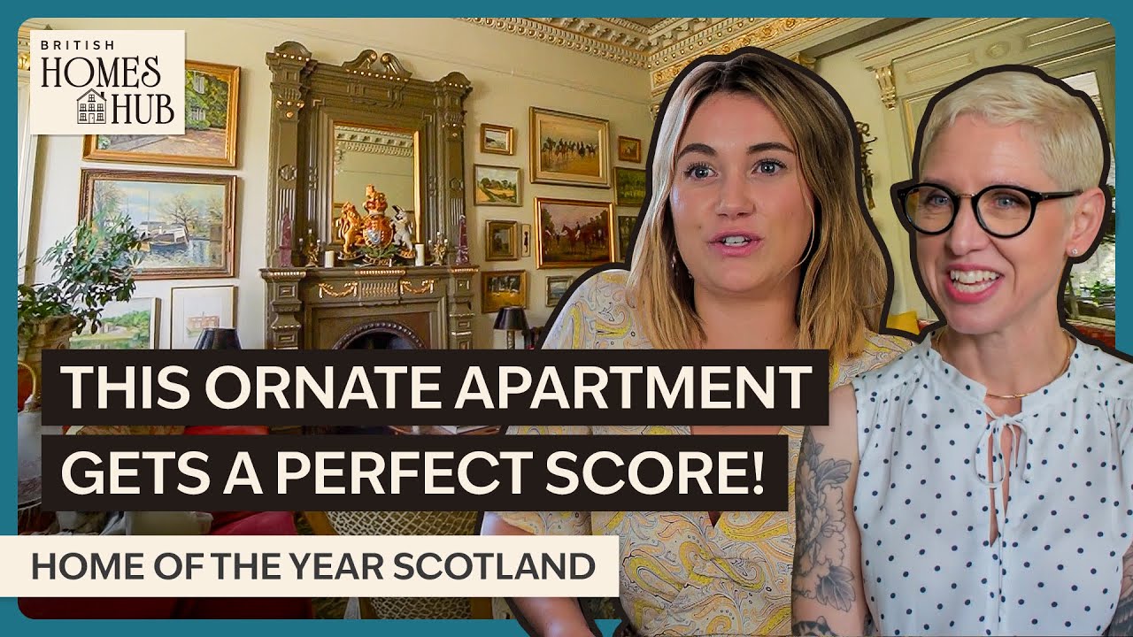 Emotional Home Tour of Extravagant Glasgow Apartment | Home of The Year Scotland | S2 EP3