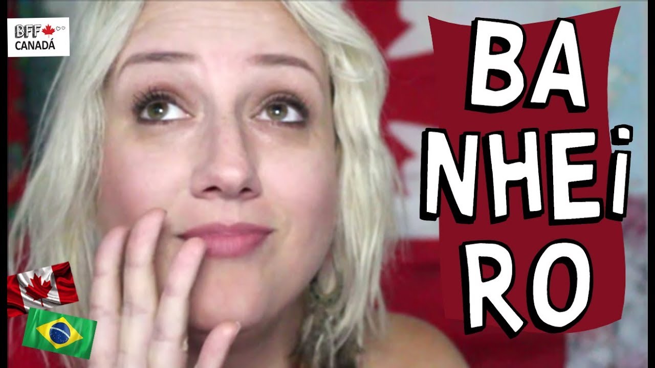 BANHEIRO &Eacute; SUJO OU LIMPO NO CANAD&Aacute;?