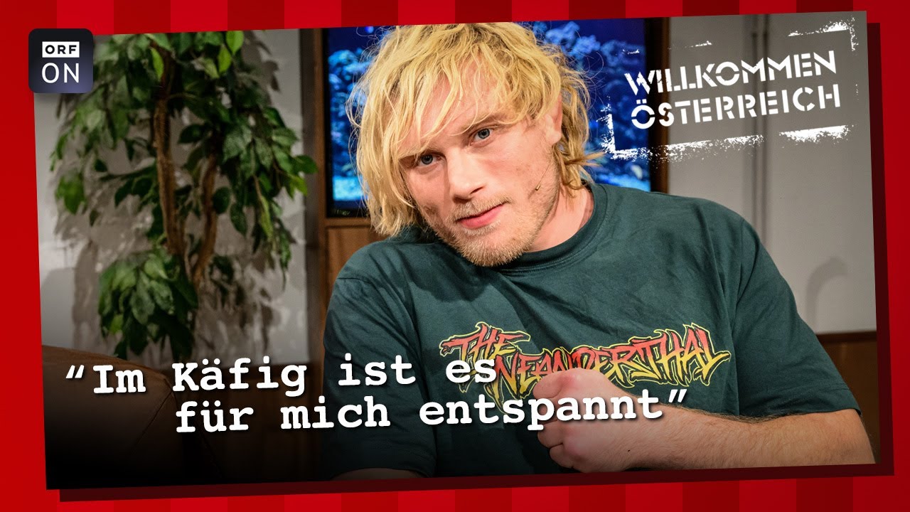 Kämpfer Frédéric Vosgröne zu Gast bei „Willkommen Österreich“