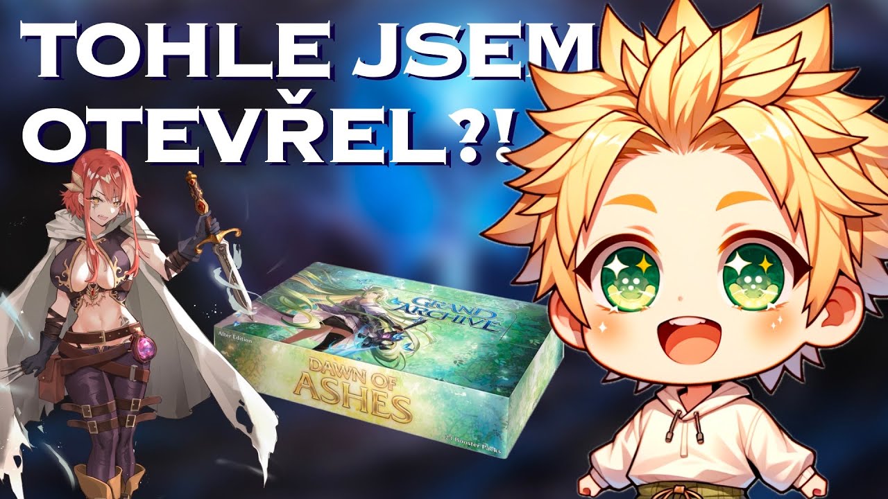 Dawn of Ashes Box Opening | Grand Archive [CZ]
