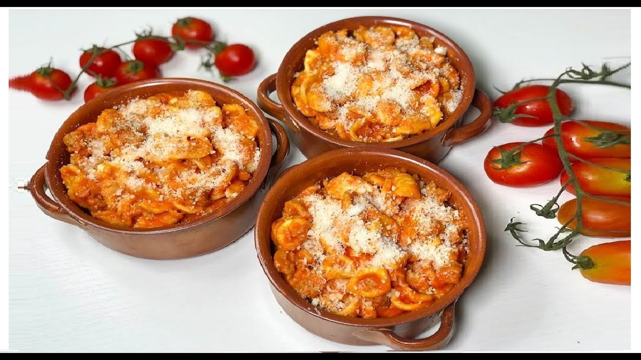 SONO LA FINE DEL MONDO ORECCHIETTE AL FORNO ricetta TIPICA PUGLIESE!✨SOLO 10 MINUTI di preparazione!