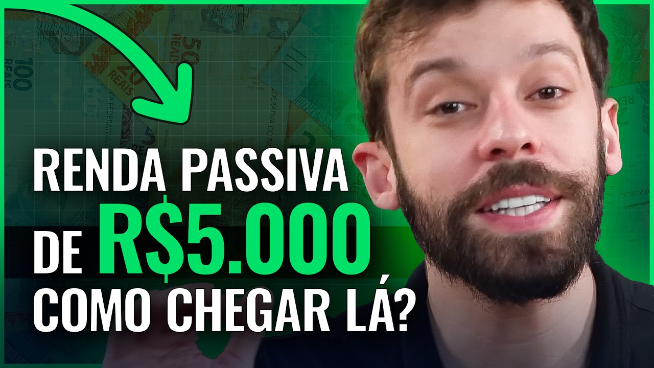 COMO RECEBER R$5.000 POR MÊS SEM TRABALHAR? | Quanto investir para viver de dividendos?