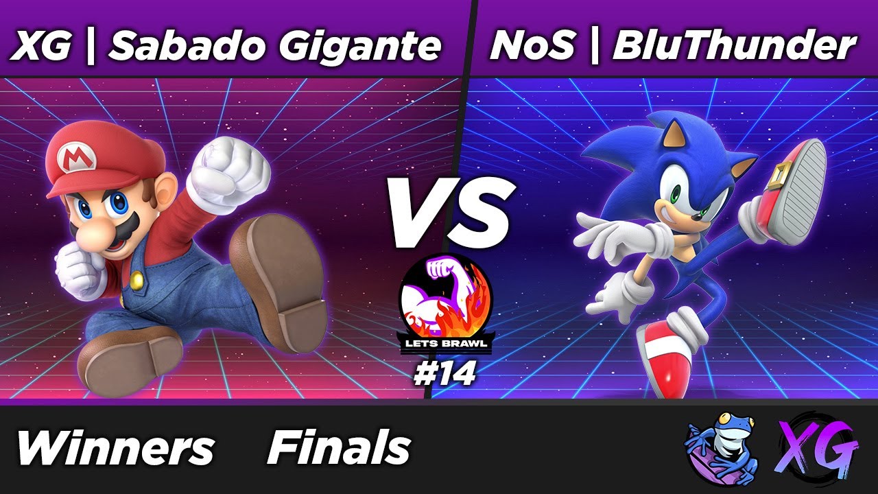 XGLB14 WF: Sabado Gigante (Mario) vs BluThunder (Sonic)