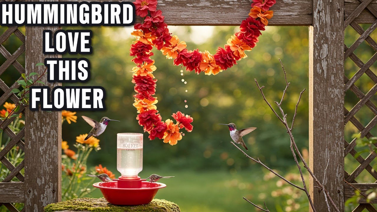 Hummingbirds Flower MAGNET That Are Cheap in Dollar Tree