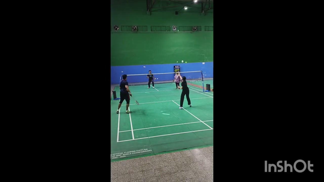 Mixed doubles 🏸 Open age/Neuro vs MSN.Jerlin&Monika vs Rajpal&Nimri#aiimsnewdelhi