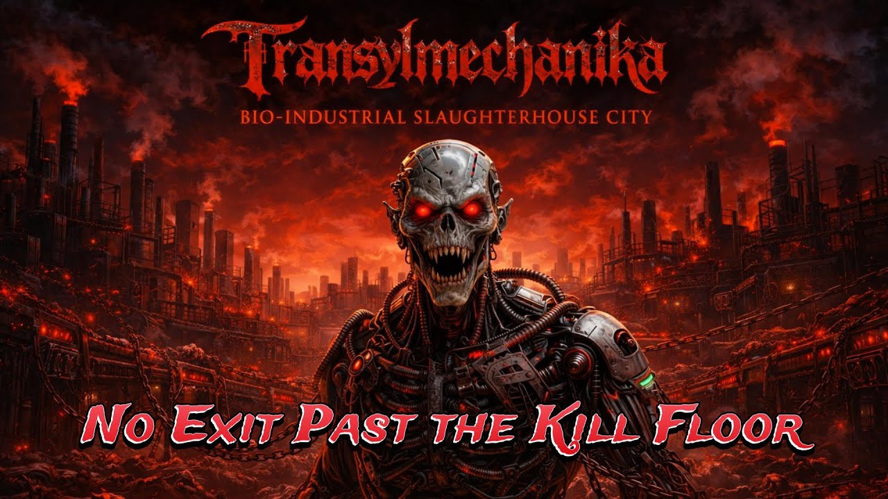 No Exit Past the Kill Floor - Industrial Cyberpunk Metal | Transylmechanika 🔥