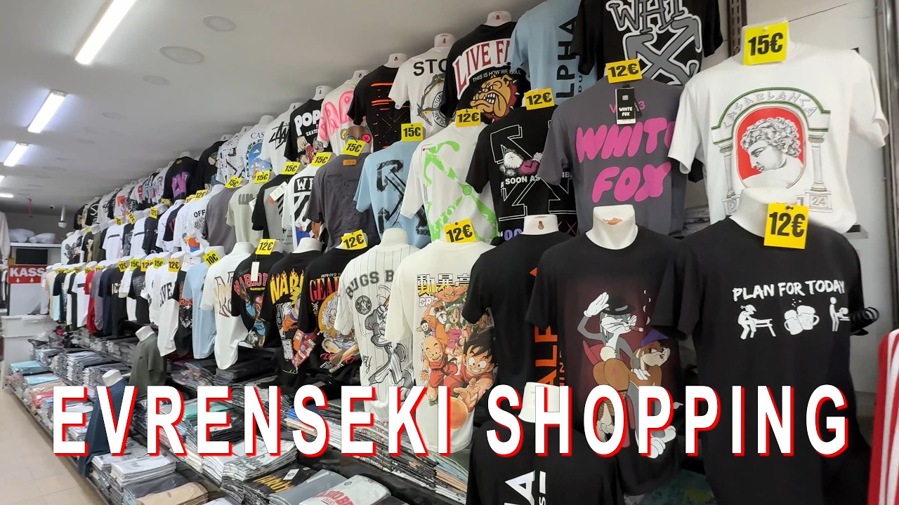 Shopping in EVRENSEKI SIDE HEUTE / EVRENSEKI Bazaar. T&uuml;rkei 2026 #side #evrenseki #t&uuml;rkei