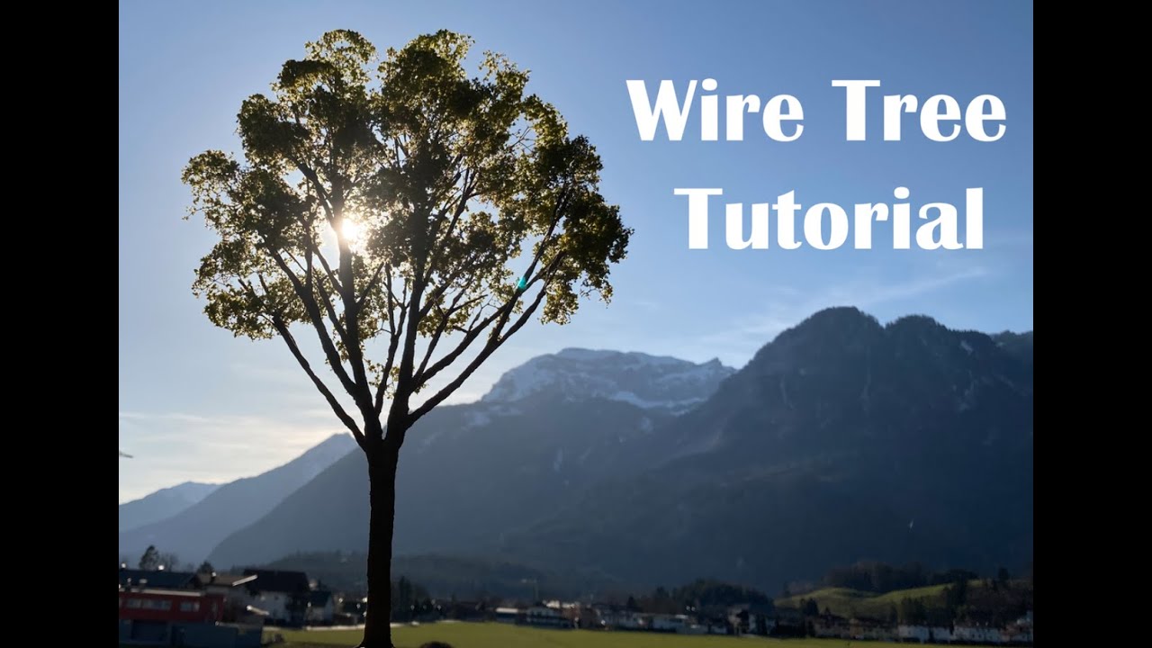 Wire Tree Tutorial - A Model Tree You Can Build