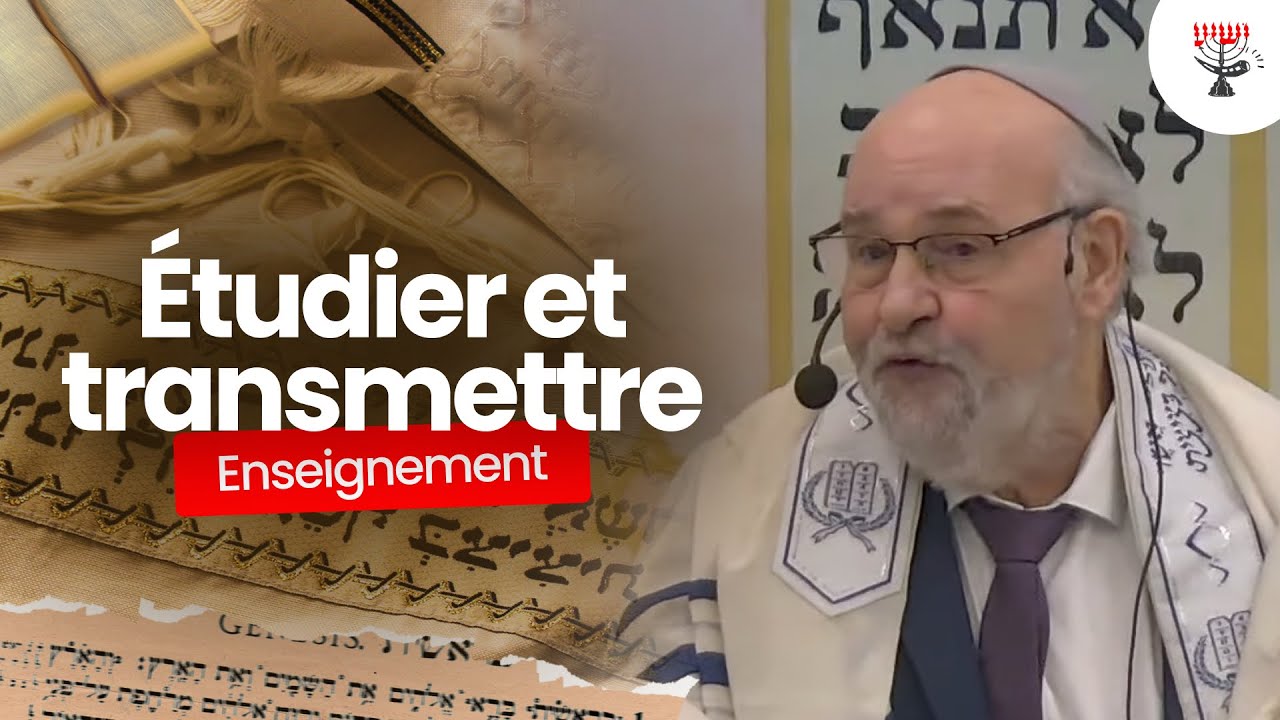 &Eacute;tudier et transmettre |&nbsp;Rav Emmanuel Rodriguez