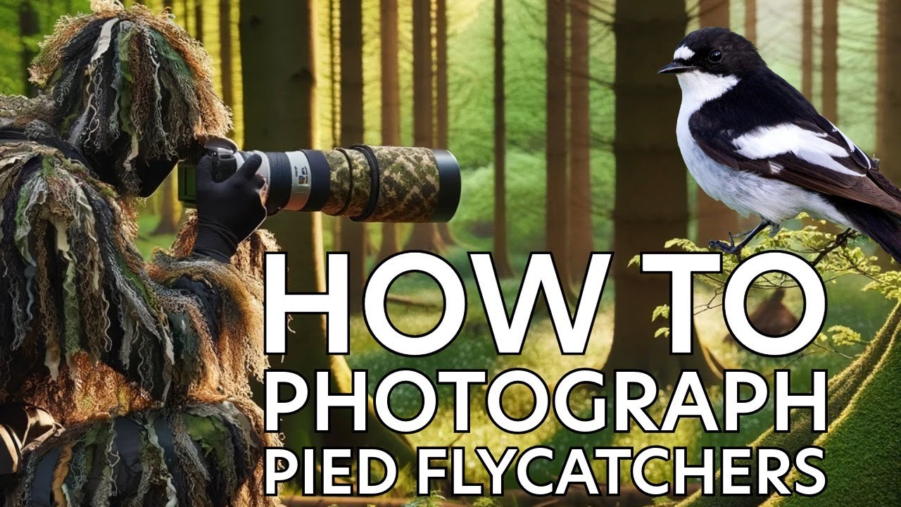 Как фотографировать мухоловок-пеструшек