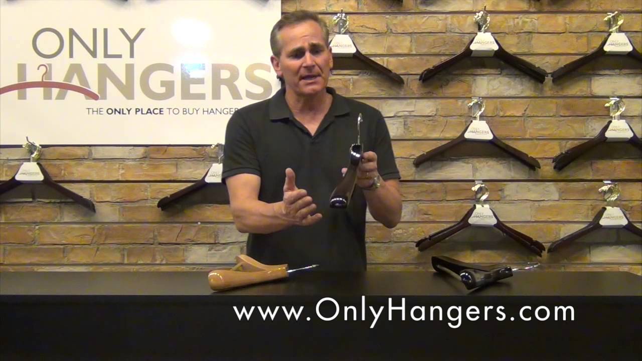 Wooden Suit Hangers by Only Hangers