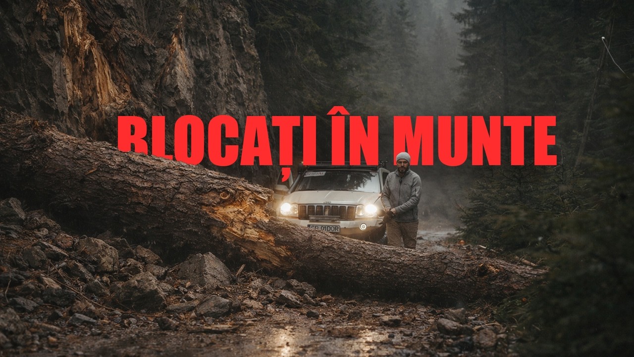 NE-A BLOCAT PĂDUREA! Copaci căzuți, drum închis… am trecut sau ne-am întors