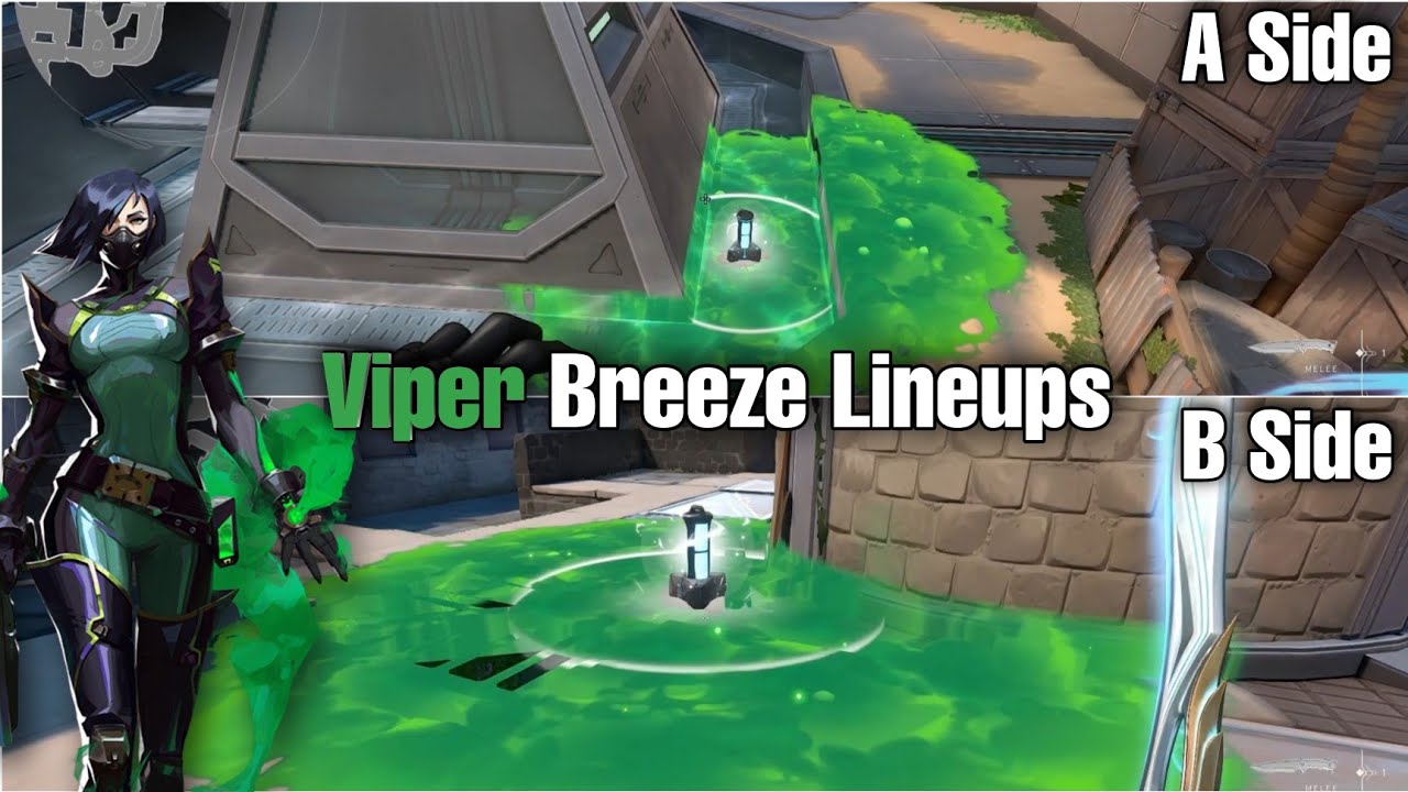 All The Viper Lineups You Need on Breeze | VALORANT