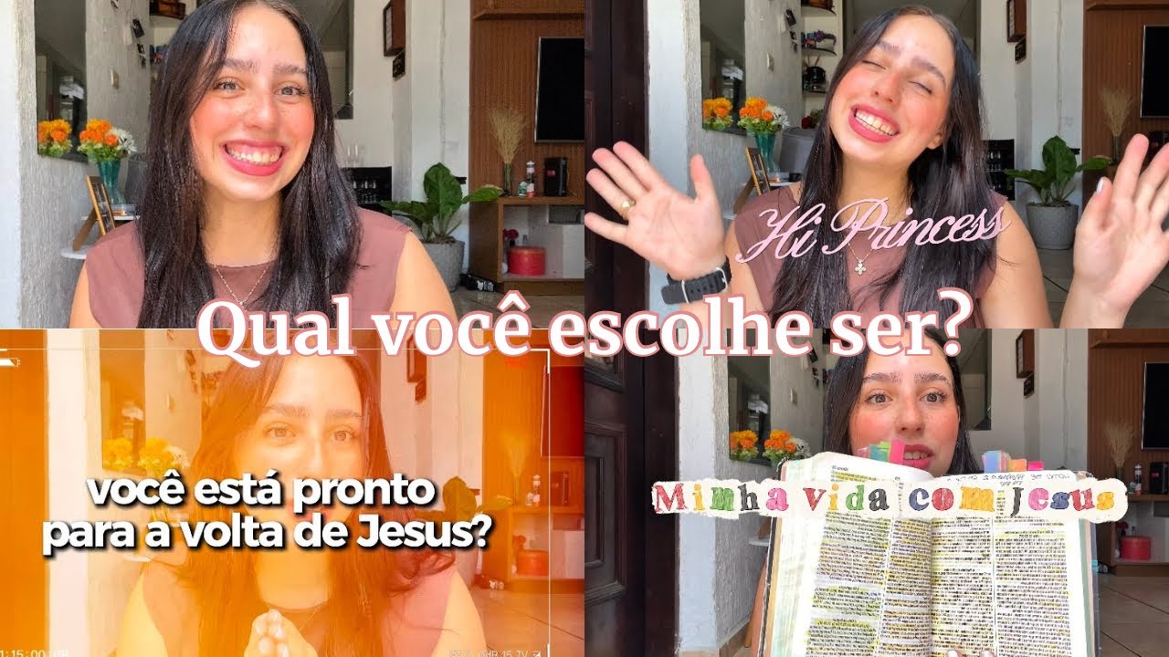 Qual você escolhe ser? Parábolas das Dez virgens. 🎀❤️‍🔥✨✝️