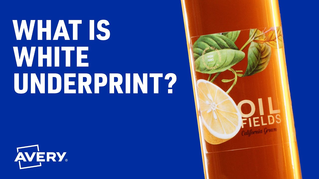 What is White Underprint? Unlock the Secret to Stunning Product Labels