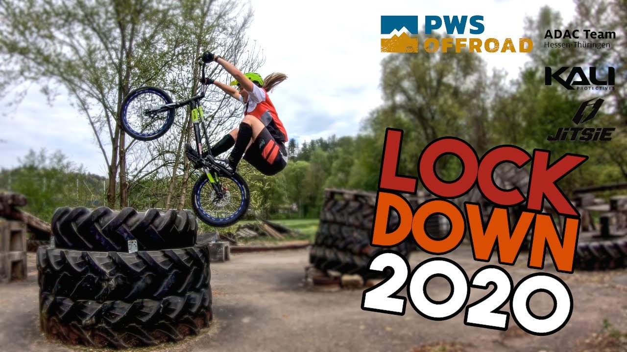 LOCKDOWN 2020 | Fearless | Bike Trial Larena @SuperTrialGirl | (4K)