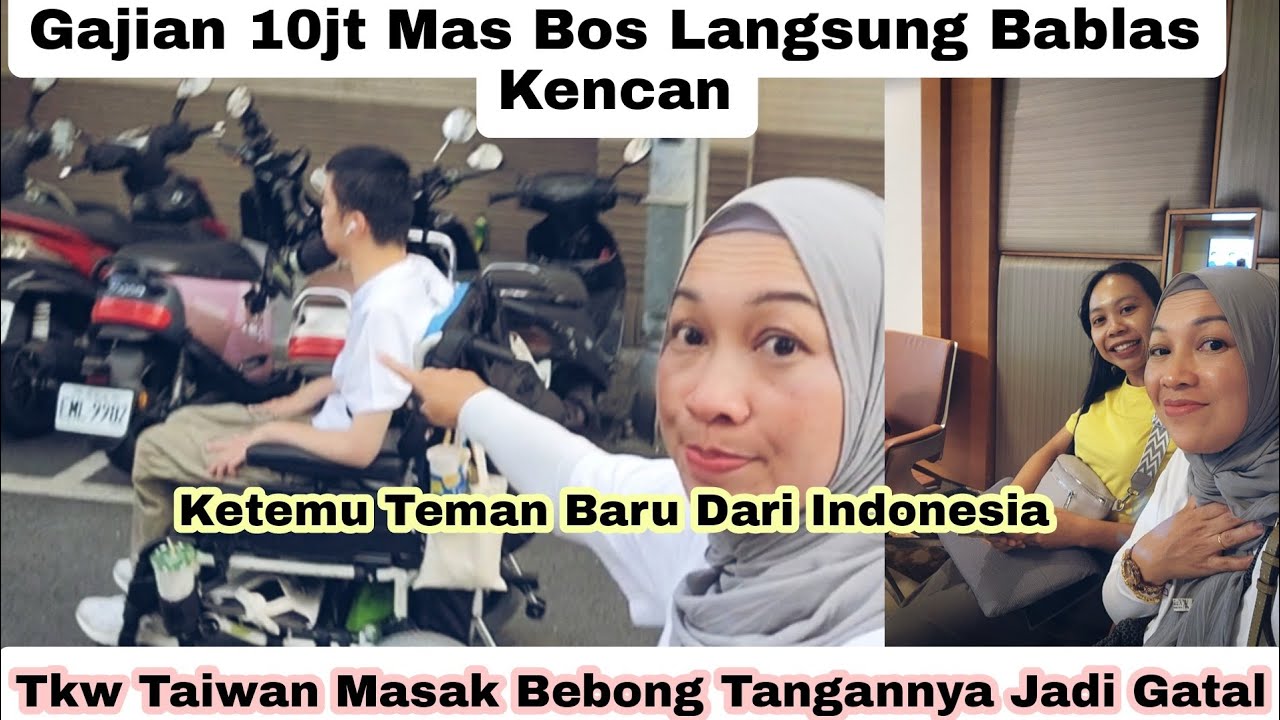 Habis Gajian 10jt Mas Bose Langsung Bablas Kencan⁉️Ketemu Teman Baru Dari Indonesia 
