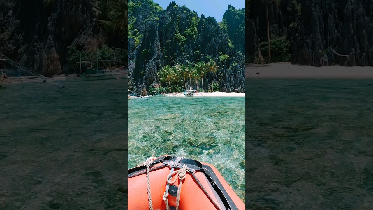 Secret Lagoon Beach in EI Nido, palawan, Philippines 💦