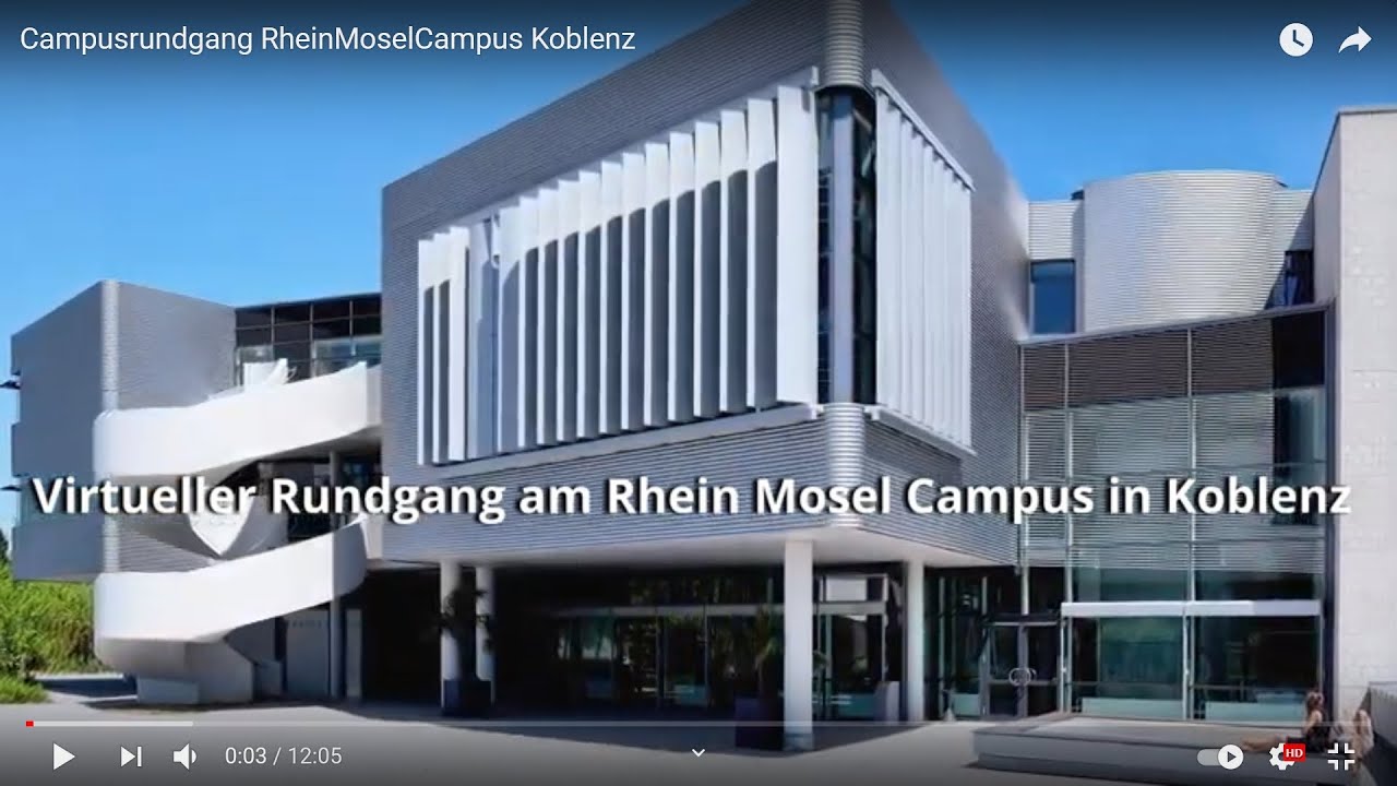 Campusrundgang RheinMoselCampus Koblenz