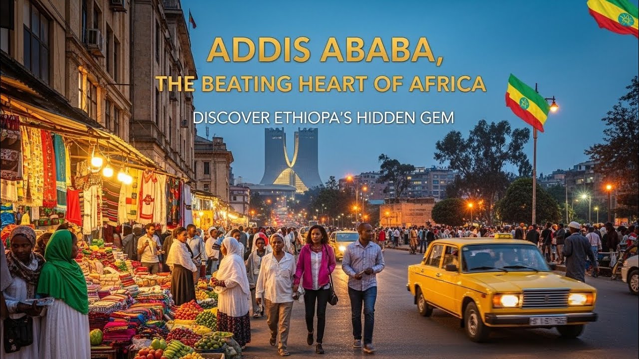 Addis Ababa, The Beating Heart of Africa 🇪🇹 | Discover Ethiopia's Hidden Gem.