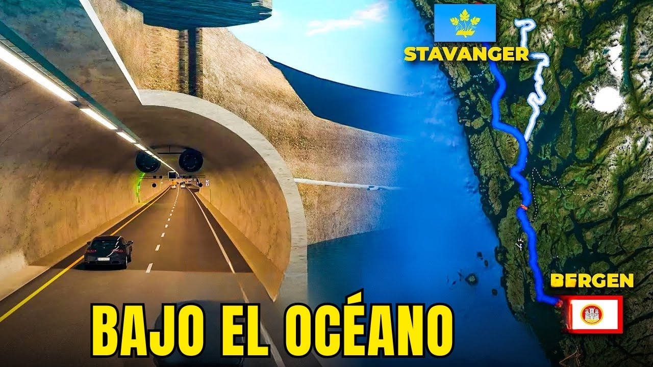 Noruega construye el túnel más profundo del mundo