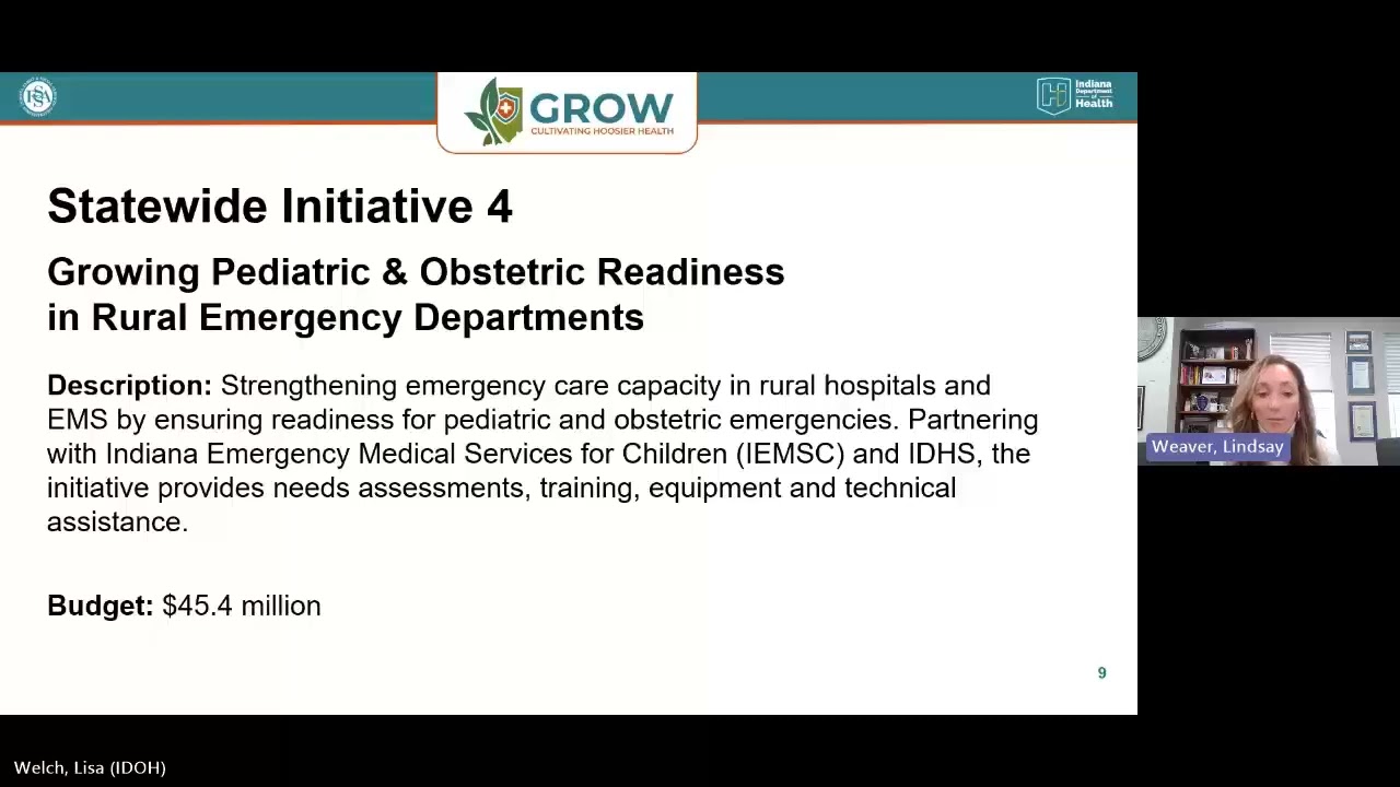 Make Rural Indiana Healthy Again Regional Grants Webinar 20260108 194905UTC Meeting Recording