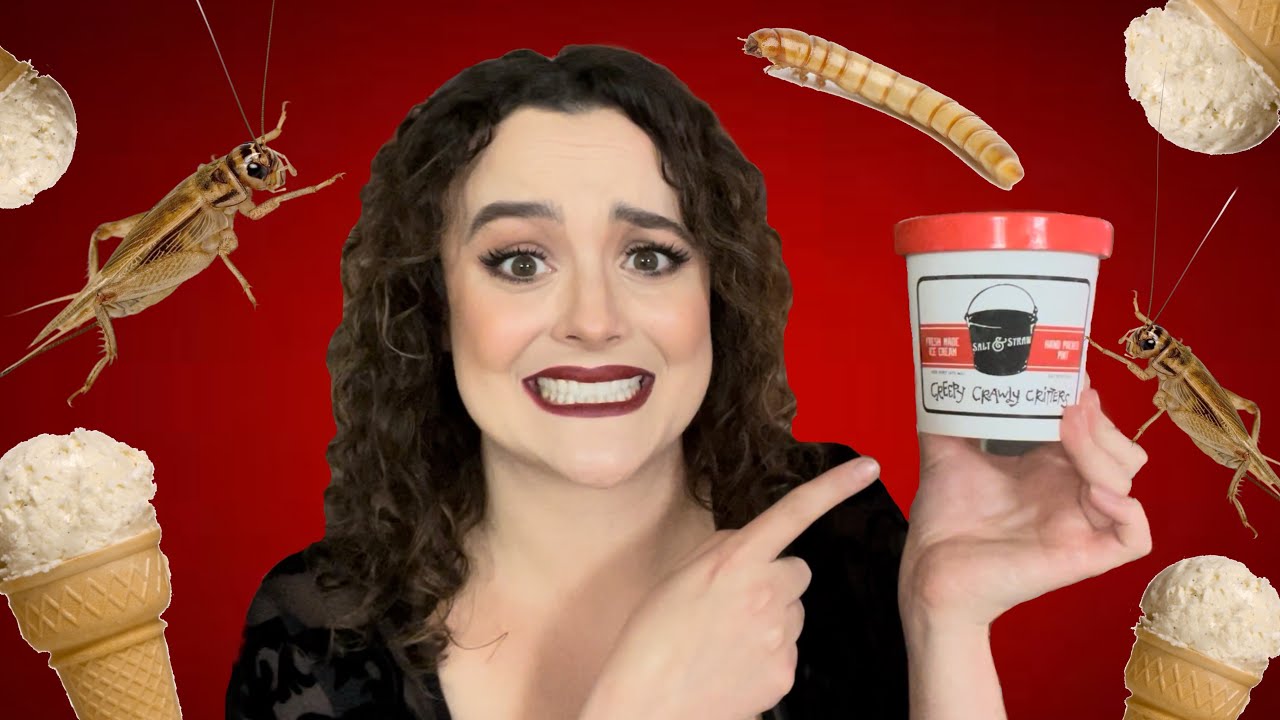 Cricket & Mealworm Ice Cream Review - Salt & Straw x Don Bugito 🦗🍦✨