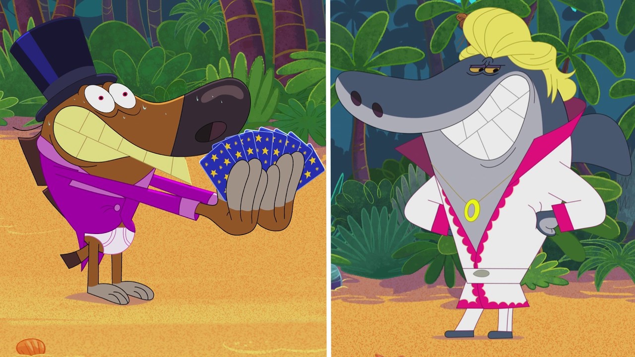 Quem vai ser o grande mágico? | Zig e Sharko | Desenho Animado em Português