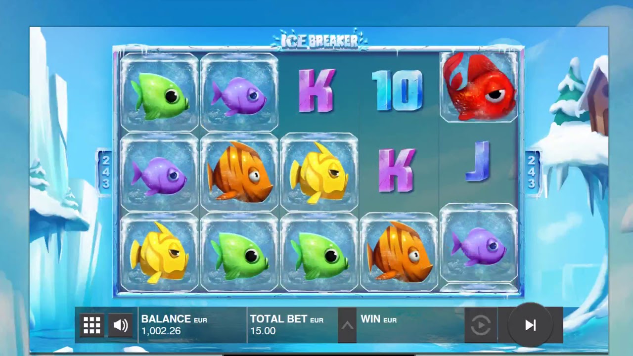 Icebreaker - Feature game and free spins triggered