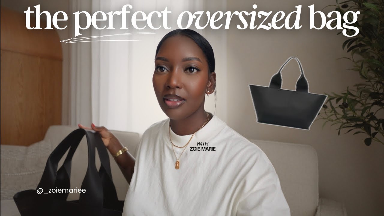 WHAT'S IN MY OVERSIZED WORK BAG 👜 | nakedvice