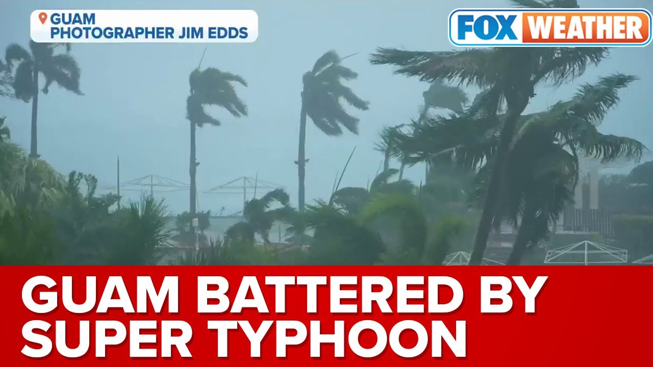 'Battered By Typhoon-Force Winds For Many Hours' Photographer Details Super Typhoon Mawar Experience