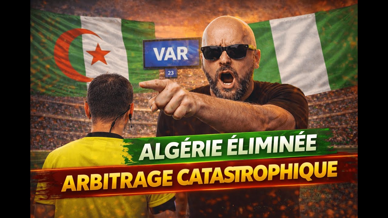 L'Algérie éliminé de la CAN 2025 contre le Nigéria défaite logique et arbitrage catastrophique !