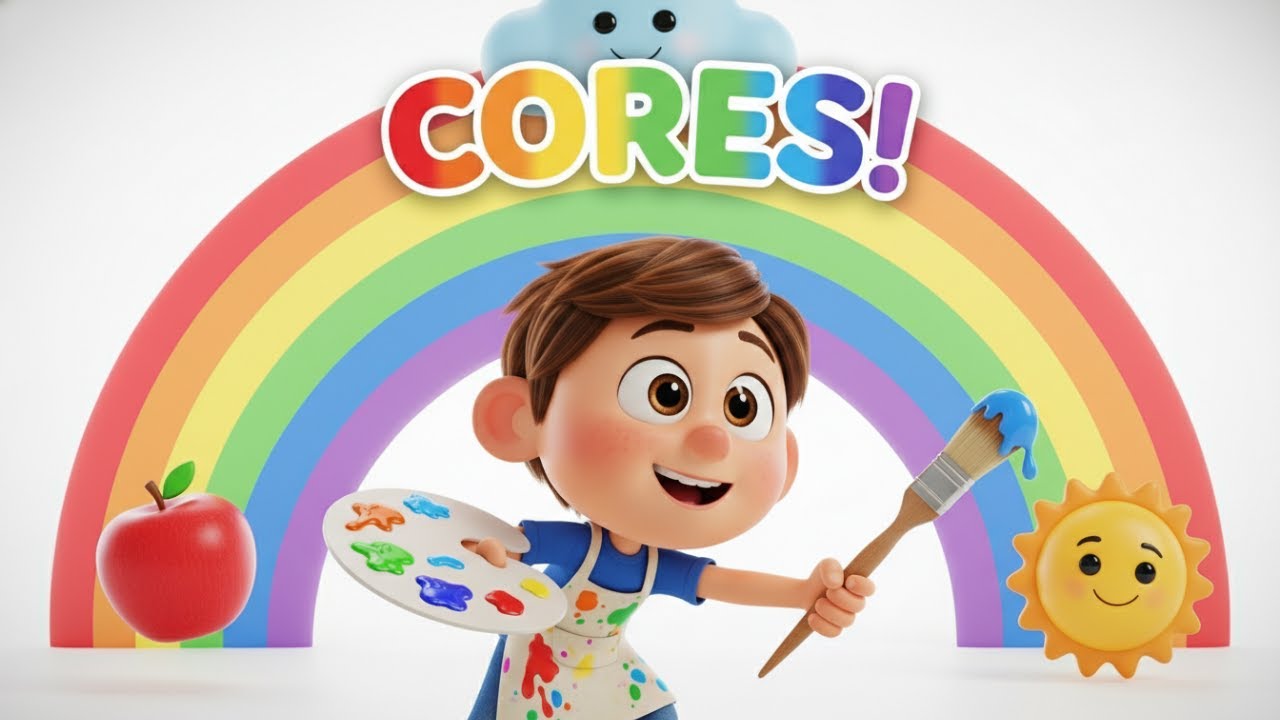 Canção das Cores Primárias e Secundárias 🌈 – Música Infantil Educativa | CocoLime