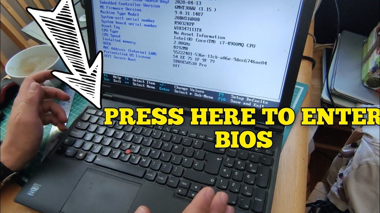 Как войти в BIOS Lenovo ThinkPad всех моделей!