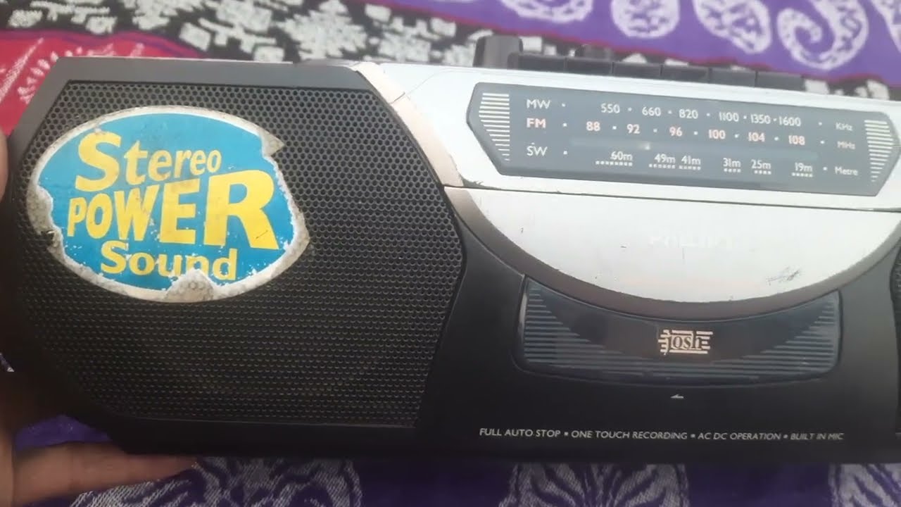 Philips tape recorder model RR 484 contact 9759 559081 price 2200