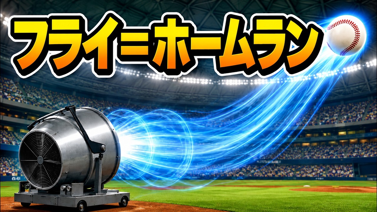プロスピでドームランが出るのは風速？？？メートル【プロ野球スピリッツ】